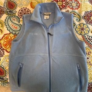 Columbia fleece zip vest